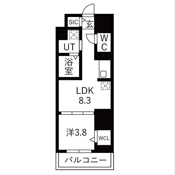 ザ・レジデンスパーク栄の間取り