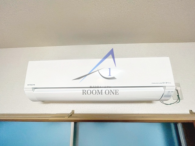 ワンオーワンの設備|エアコン付きです。
