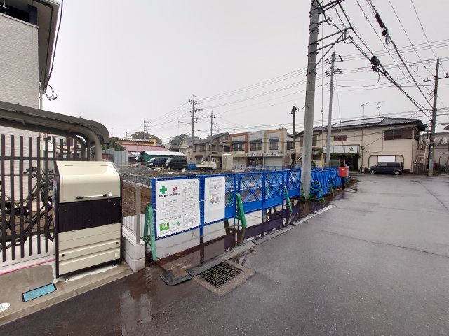 ウィブリーハイツのエントランス