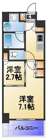 【間取り】 | ウエリスアーバン守口