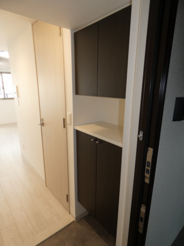 ソレイユ摩耶の玄関