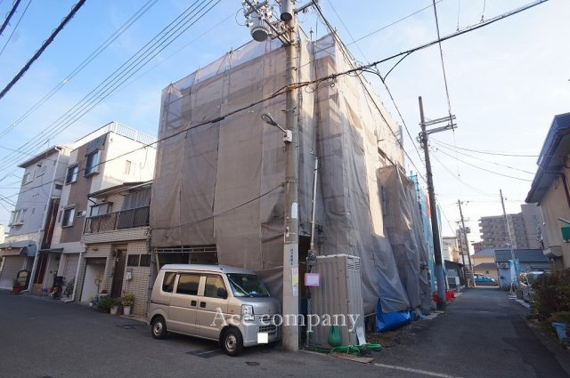 【前面道路含む現地写真】 | 平野区西脇1丁目 | 北西角地！【北側道路幅員約6ｍ×西側道路幅員約4ｍ】