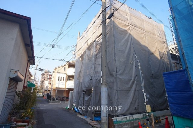 【外観】 | 平野区西脇1丁目 | 【只今建築中！現地2026年2月13日現在☆】