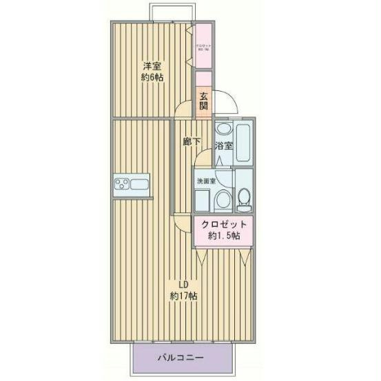 セジュールタデノの間取り