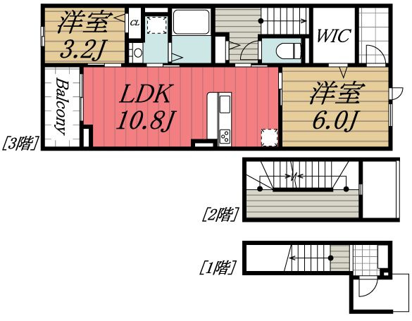 【間取り】 | La Maison385