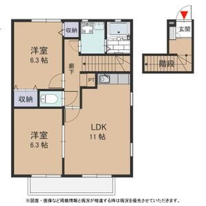 ウエストヴィラヒカリの間取り