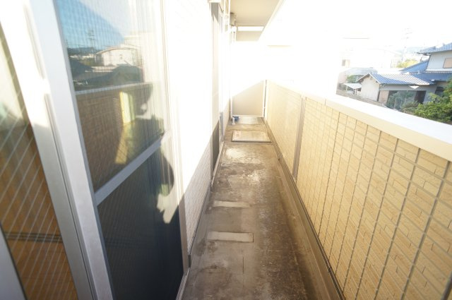 サンドリヨンのバルコニー