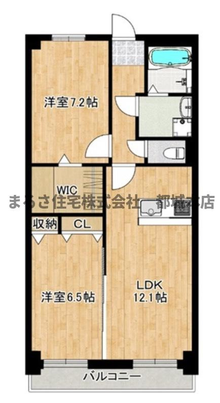 CrestLinkの間取り
