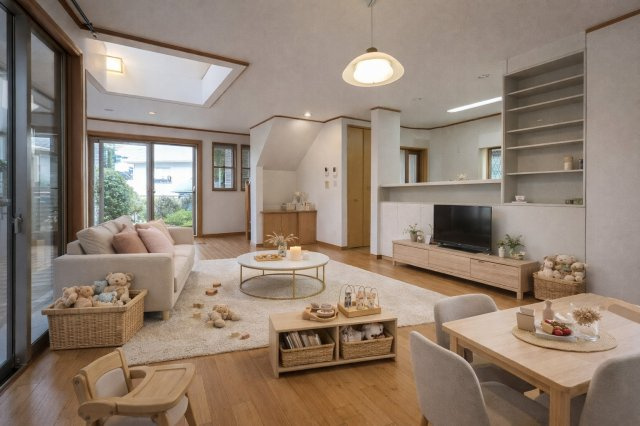 【居間・リビング】の画像