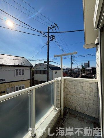 平塚市田村5丁目　中古戸建のバルコニー|現地外観