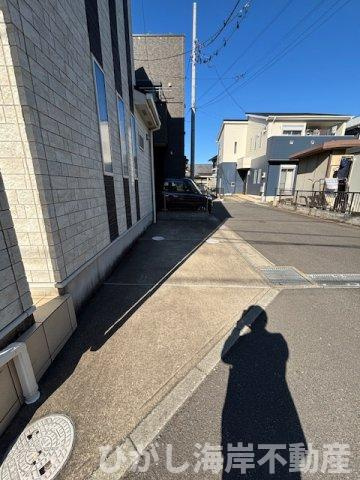 平塚市田村5丁目　中古戸建の駐車場|現地外観