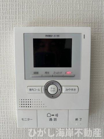 平塚市田村5丁目　中古戸建のセキュリティ|TVモニター付きインターフォン