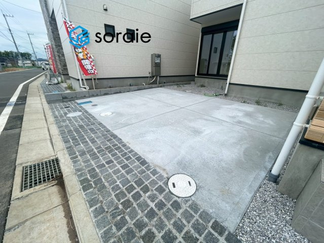 所沢市上安松9期　新築戸建　グレースの駐車場|4/30撮影