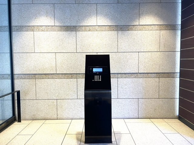 グランドメゾン白金の杜ザ・タワーのエントランス