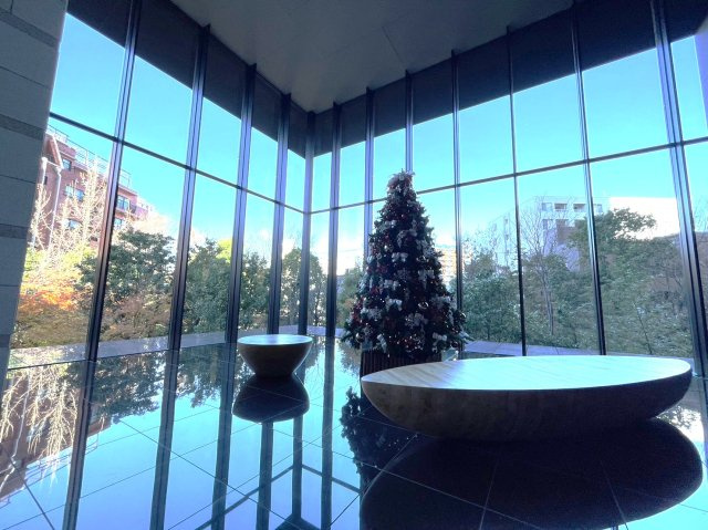 グランドメゾン白金の杜ザ・タワーのロビー