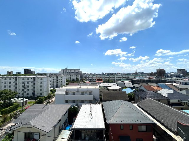 竹の塚松久ハイツの展望|眺望