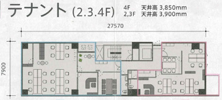 【間取り】 | リアライズ立売堀ビル | リアライズ立売堀ビル　間取り