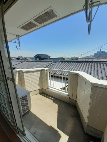 メゾン・ド・ケイ　Ｂのバルコニー