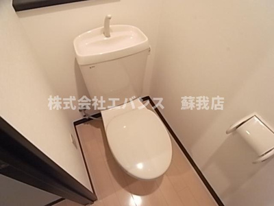【トイレ】 | オリエンタルコート千葉中央Ⅱ | ゆったりとした空間のトイレです
