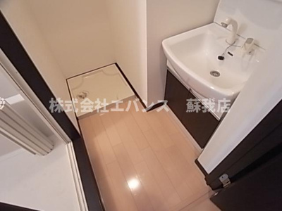 【洗面所】 | オリエンタルコート千葉中央Ⅱ | 脱衣スペースもあります