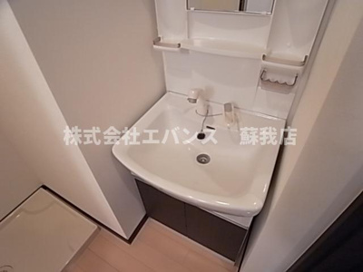 【独立洗面台】 | オリエンタルコート千葉中央Ⅱ | 朝の身支度には欠かせない独立洗面化粧台