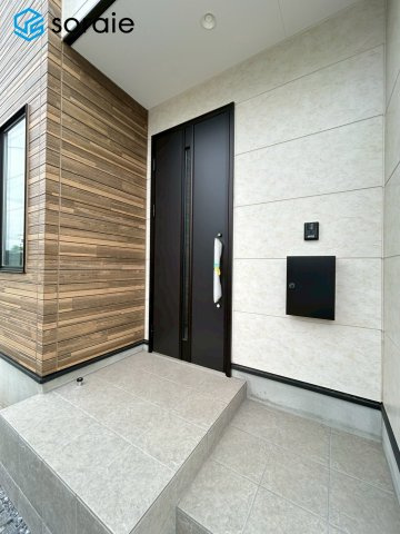 所沢市上安松9期　新築戸建　グレースの玄関|4/30撮影