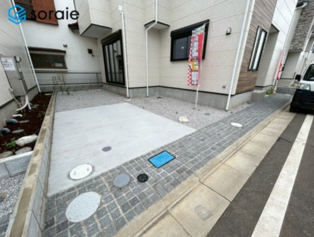 所沢市上安松9期　新築戸建　グレースの駐車場|4/30撮影