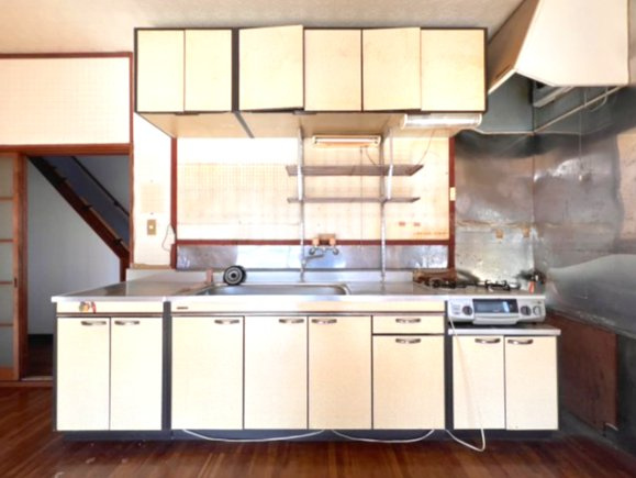 小山市大字羽田　中古注文住宅、小金井駅まで歩いて10分♪のキッチン
