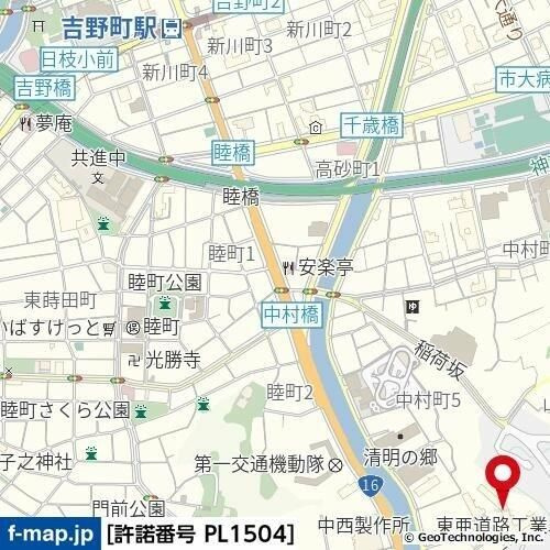 ワコーレ吉野町ガーデンの地図