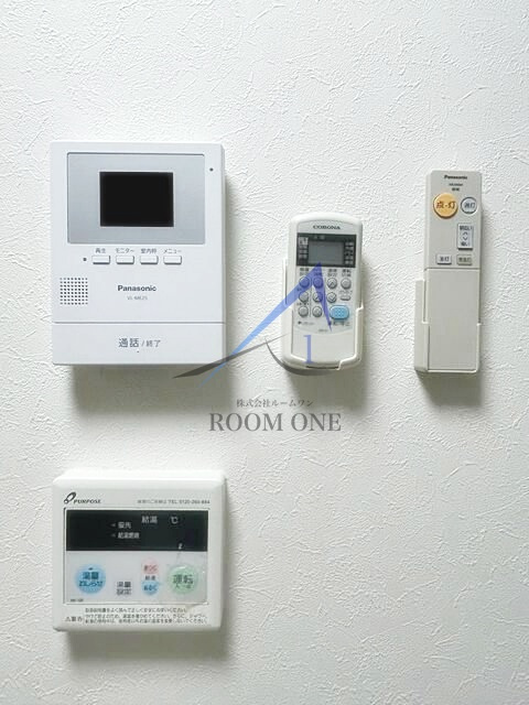 mitia　terrace　三郷のセキュリティ|モニター付きインターホンです。