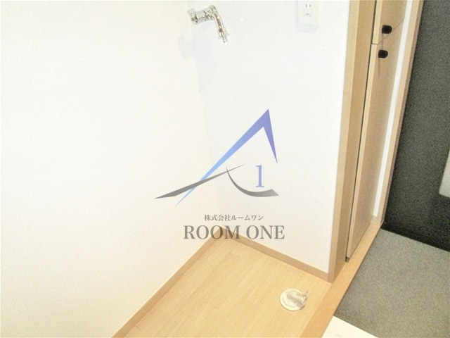 アクシス梶ヶ谷の設備|洗濯機置場です。