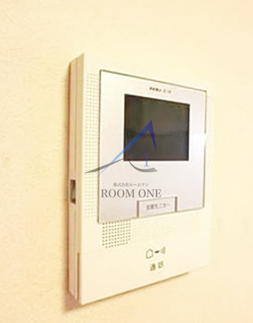 グラン・ジュテのセキュリティ|モニター付インターホンです。