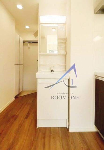 クレアール町屋の洗面所|洗面台です。