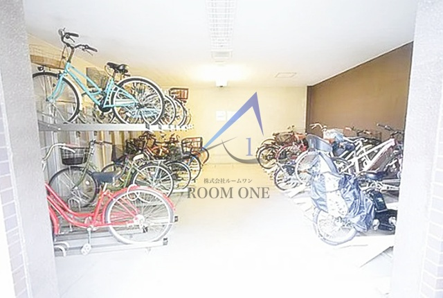 クリオ見沼代親水公園のその他共用部分|駐輪場です。