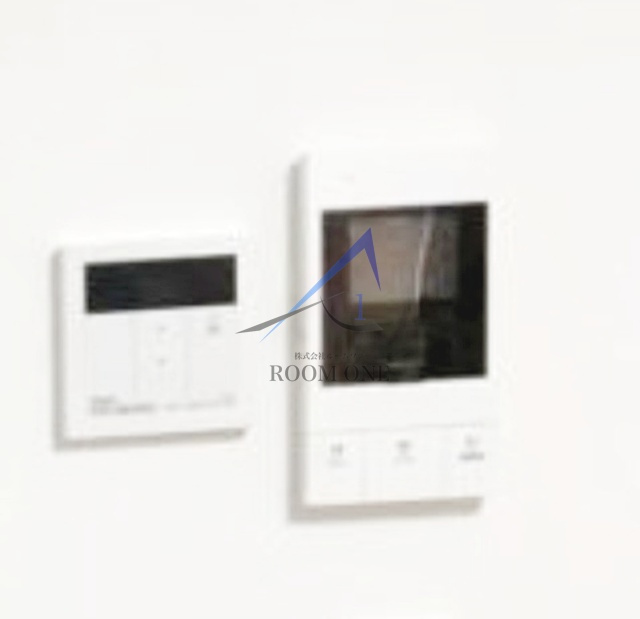 リノガーデン町屋のセキュリティ|モニター付きインターホンです。