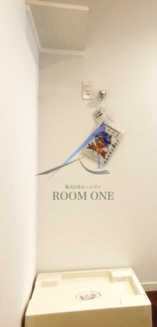 リノガーデン町屋の設備|洗濯機置き場です。