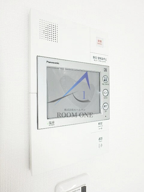 ガーラ・プレシャス川口並木のセキュリティ|モニター付きインターホンです。