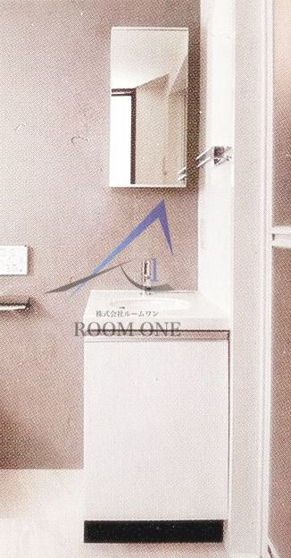 エンシス　ウエノサクラギの洗面所|洗面台です。