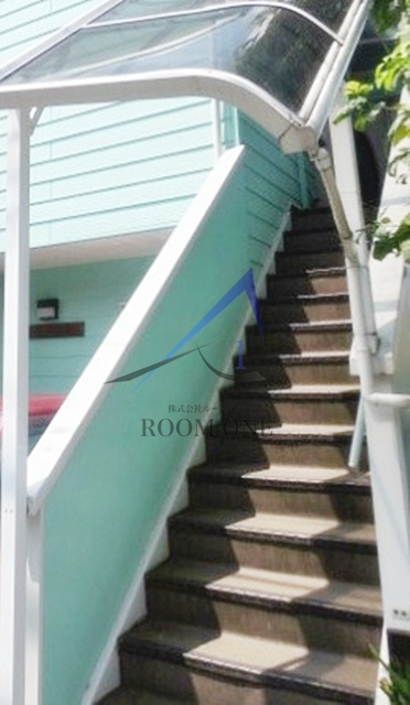 グリーンハイツのその他共用部分|共有階段です。