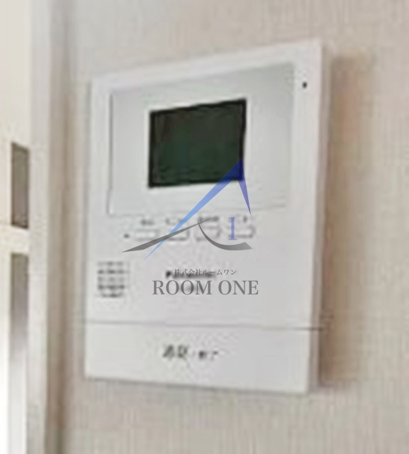 高橋荘のセキュリティ|モニター付きインターホンです。