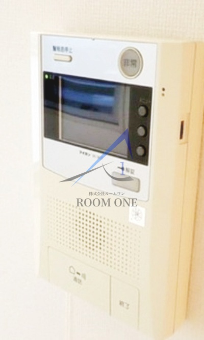 アクサス桜台エクスクルーシブのセキュリティ|モニター付きインターホンです。