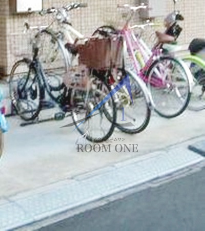 カーサグラシアのその他共用部分|駐輪場です。