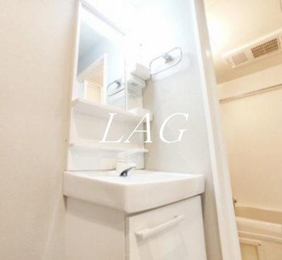 【洗面所】 | エクセラン亀有 | 洗面台です。