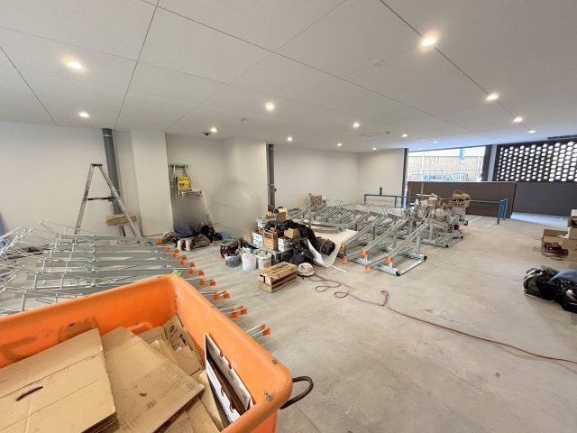 プランドール新北野のロビー