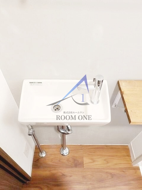 スプリングバンクの洗面所|洗面台です。