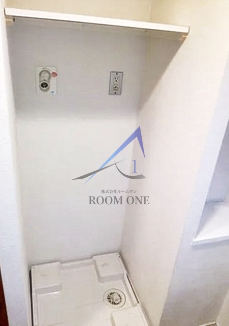 ザ・タワー芝浦の設備|洗濯機置き場です。