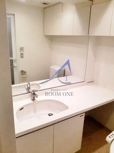 ザ・タワー芝浦の洗面所|洗面台です。