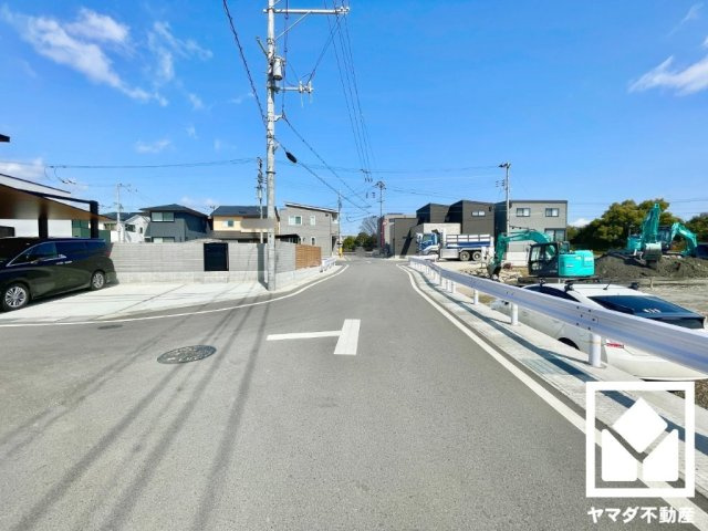 大津市堅田１丁目　3期　4号棟の前面道路含む現地写真|3月5日　現地写真更新
