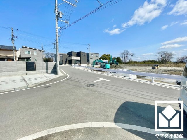 大津市堅田１丁目　3期　4号棟の前面道路含む現地写真|3月5日　現地写真更新