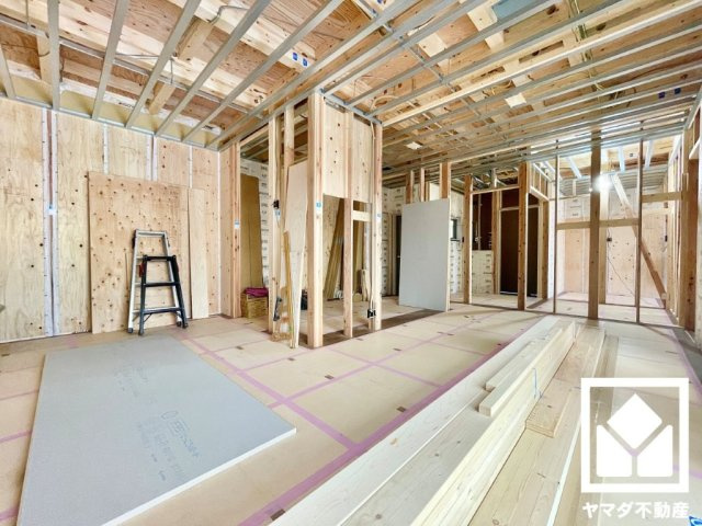 大津市堅田１丁目　3期　4号棟の内装|3月5日　現地写真更新